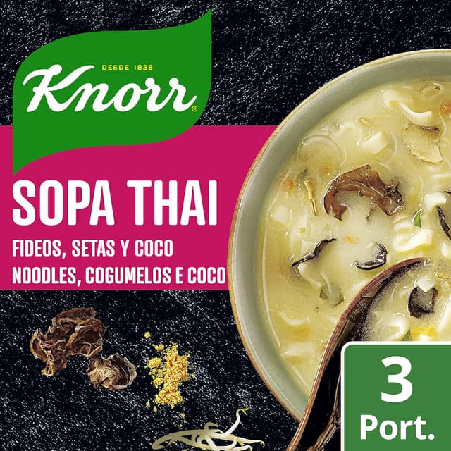 Thumbnail 2 de Knorr Sopa Thai Deshidratada 69g 🍜