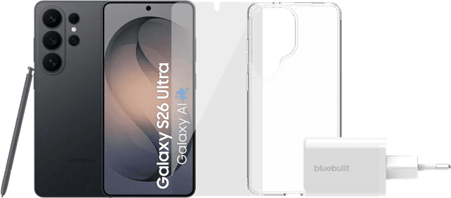 Detalle de Samsung Galaxy S26 Ultra 512GB Schwarz 5G Zubehörset