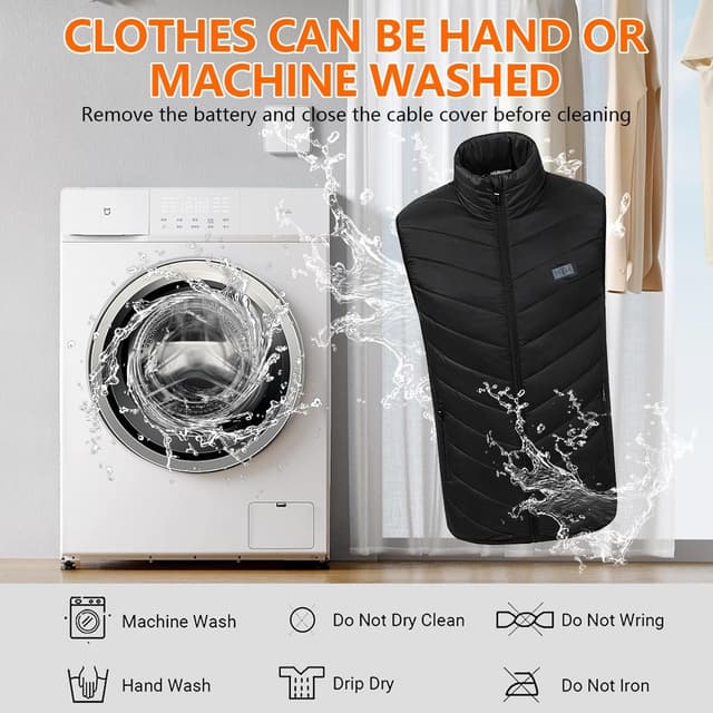 Thumbnail 6 de Mincoo Gilet riscaldabile USB 10.000 mAh per escursionismo