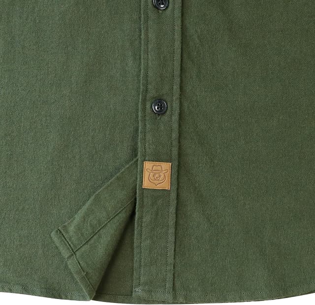 Detalle 1 de Dubinik Flanellhemd Herren 6 oz Langarm