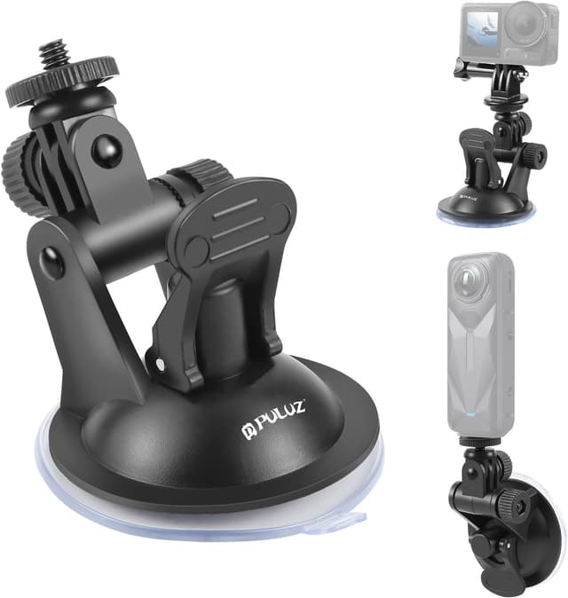 Detalle de PULUZ Action Cam Saugnapfhalterung für Actioncams