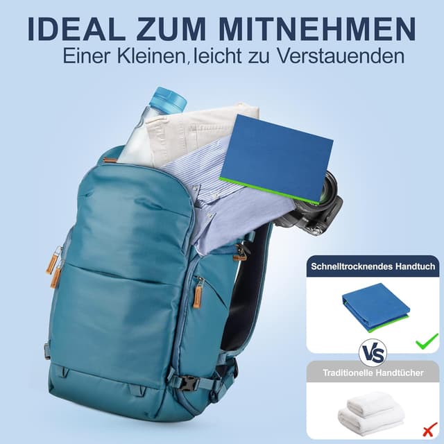 Thumbnail 2 de Jokisa Asciugamano Microfibra 120x50 cm 🧖