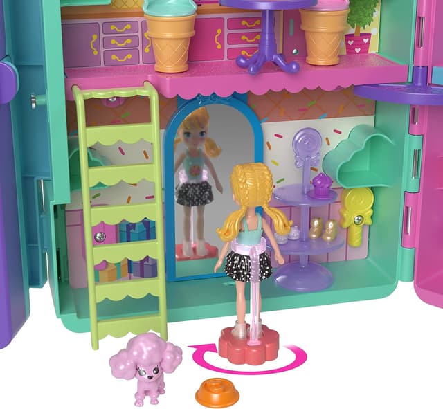 Detalle de Polly Pocket HKW12 Máquina expendedora de ropa
