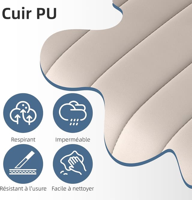 Detalle 1 de Youhauchair Tabouret bar 3 lot, 55 à 75 cm