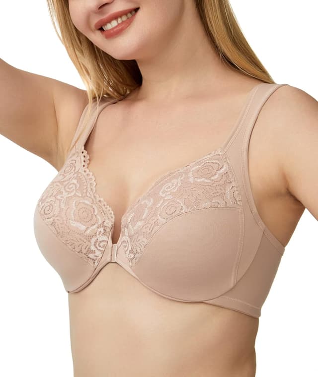 Thumbnail 2 de Lemorosy Sujetador con cierre delantero 100% poliéster 🎀