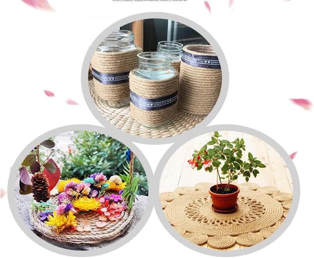 Thumbnail 6 de NorthPada Garden string 3mm x 50m jute rope