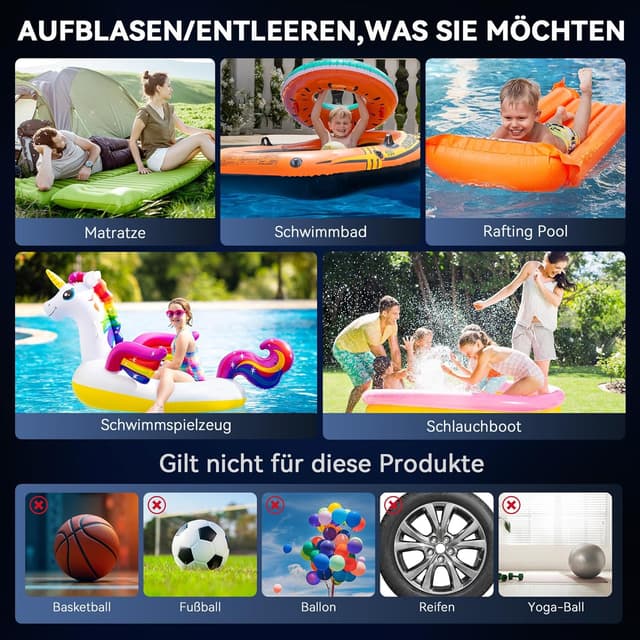 Thumbnail 5 de Bomba de Aire eléctrica inflador colchones