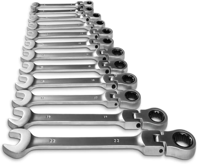 Thumbnail 4 de TecTake llaves inglesas 12 piezas con maletín