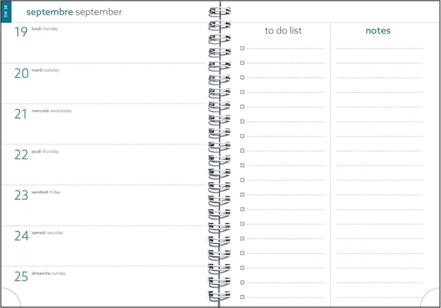 Detalle 2 de Exacompta 2110153E Agenda EasyTime 21 x 15 cm