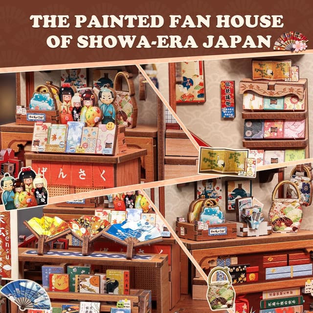 Thumbnail 3 de Cutefun Book Nook Kit – Decorazione in Miniatura