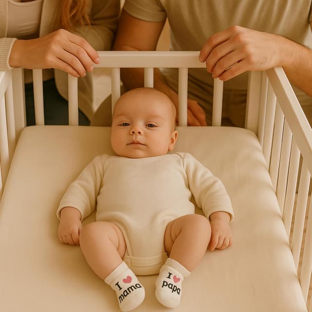 Detalle 2 de bistyle Baby Socken Bio-Baumwolle 3 Paar 0-3 Monate