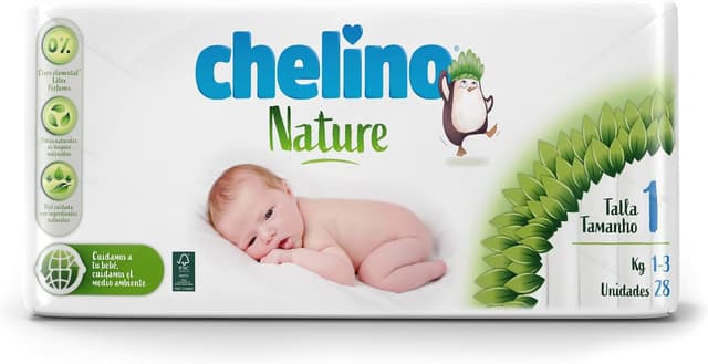 Thumbnail 6 de Chelino Pañal Nature Talla 3 216 unidades 👶