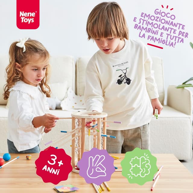 Detalle 2 de Nene Toys BALLFALL Grande gioco Montessori