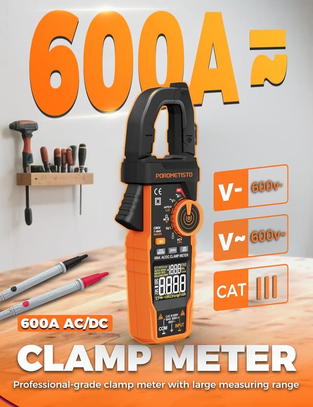 Thumbnail 1 de POROMETISTO CM06 Pinza Amperimétrica