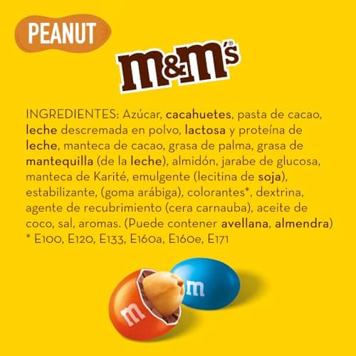 Thumbnail 2 de M&M's Peanuts Snack 24 x 45 g pack