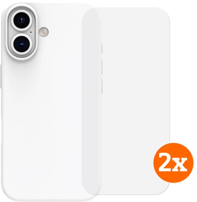 Thumbnail 25 de BlueBuilt Backcover iPhone 16 Weiß