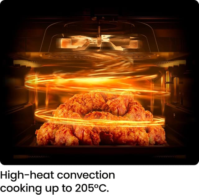 Detalle de Chefman 2L Mini Air Fryer (Digital, Grey) – compact 2-litre model with shake reminder