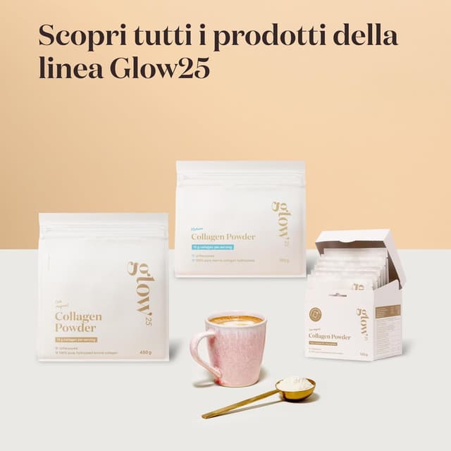 Thumbnail 6 de Glow25® Colágeno en Polvo 450g