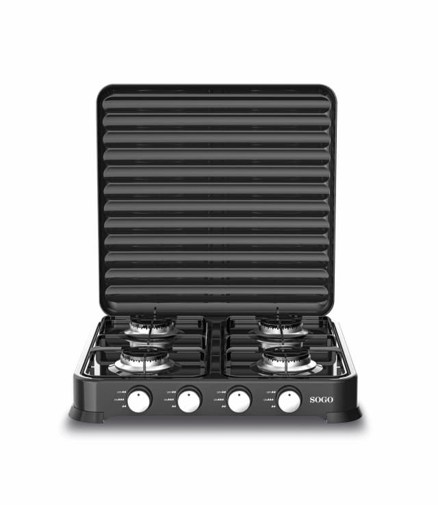 Imagen de Sogo COC-SS-10275 Hornillo de gas 4 fuegos 🔥 en OfertitasTOP