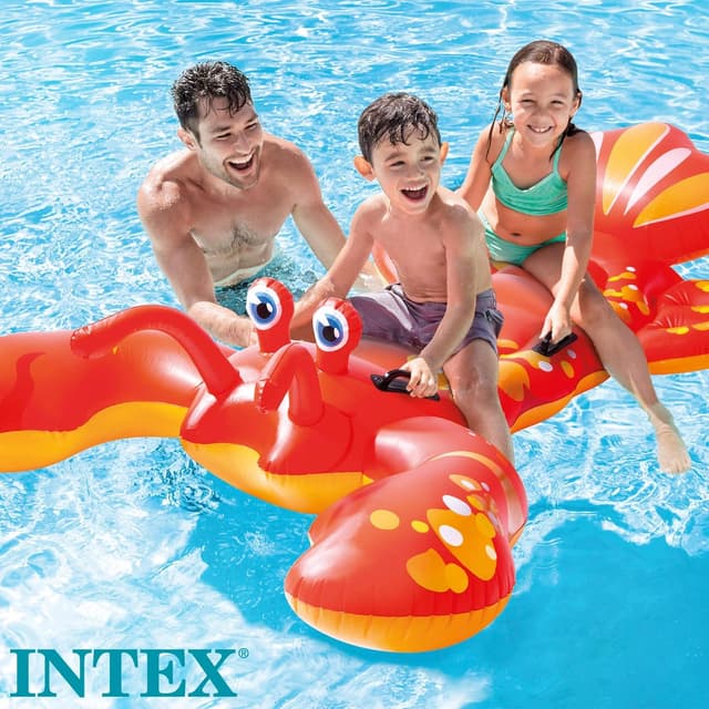 Detalle 2 de Intex Cavalcabile Mare Aragosta 213x137 cm
