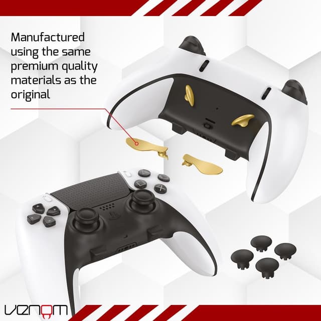 Detalle de Venom Venom Gold Customisation Kit DualSense Edge