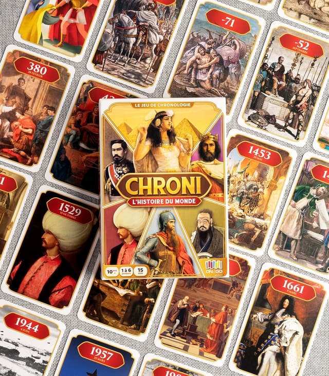 Detalle de Chroni Histoire du Monde jeu société
