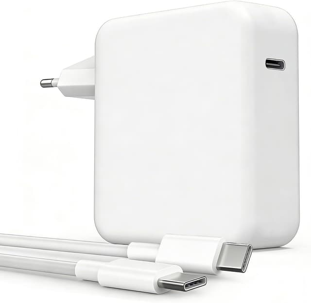 Detalle de 96W USB-C Ladegerät für MacBook – Schnellladen mit 2m USB-C Ladekabel, kompatibel für MacBook Pro/Air, iPad & USB-C Geräte