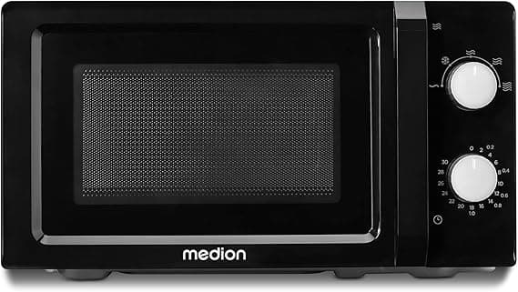 Imagen de MEDION MD11475 Microondas compacto 20L 700W con temporizador🖤 en OfertitasTOP