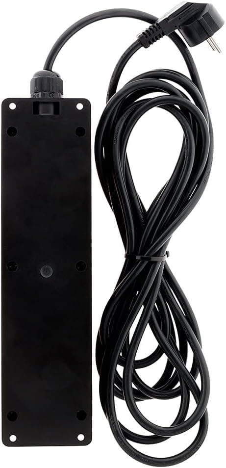 Detalle 2 de Zenitech multipresa stagna 3 prese 16A 2P+T con 2 porte USB 2,1A