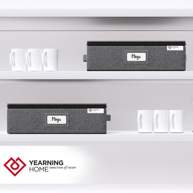 Thumbnail 5 de YearningHome 12-Cup Storage Box