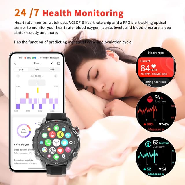 Detalle de Health Fitness GPS Smartwatch with NFC