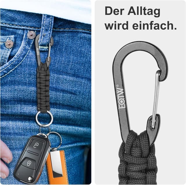 Thumbnail 2 de EOTW Paracord Schlüsselanhänger 6,1 Zoll