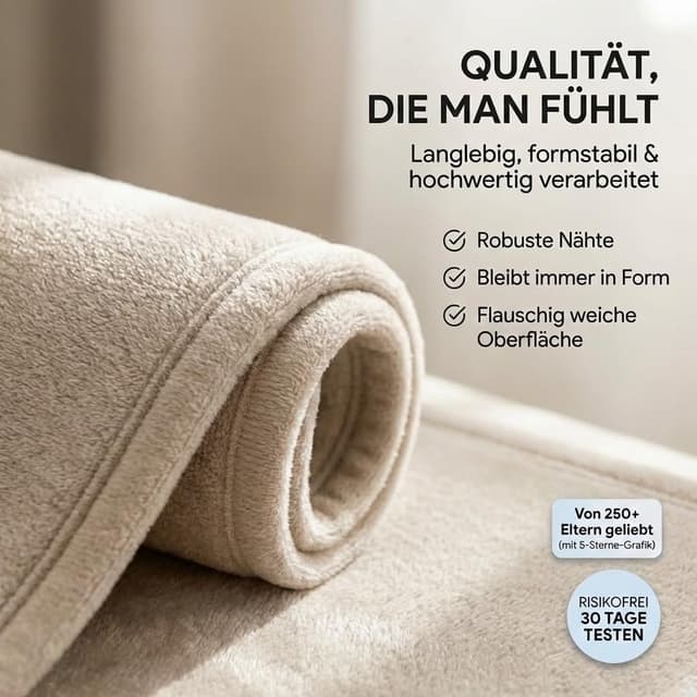 Thumbnail 5 de BabybeFun Krabbelmatte 150x150 cm