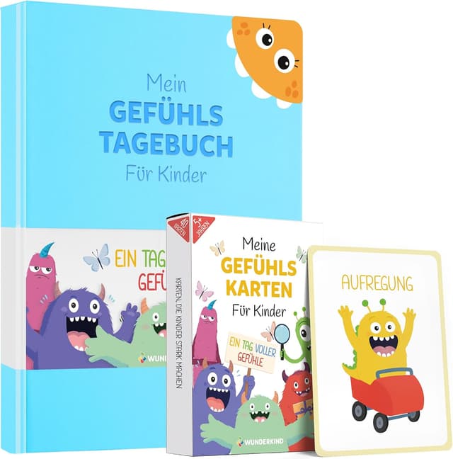 Detalle de Wunderkind Gefühlstagebuch Kinder 6-12