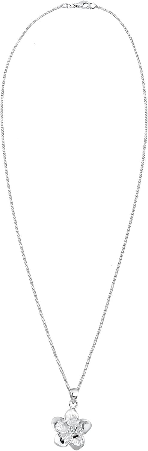 Detalle de Elli Damen Kette 925 Silber mit 0,03 ct