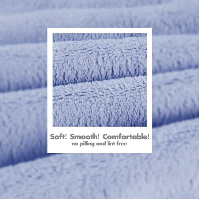 Thumbnail 3 de Zebrum Baby Blanket 75x100cm Double Layer Flannel