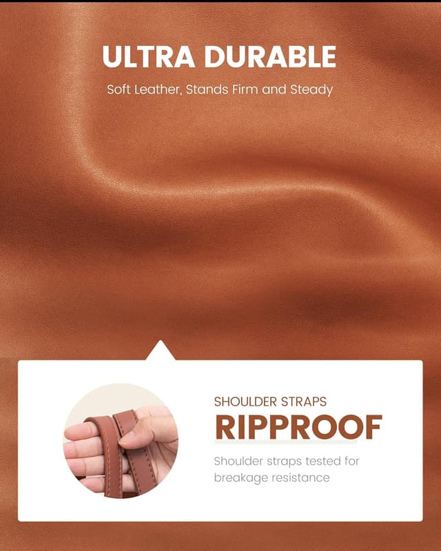 Thumbnail 6 de LOVEVOOK Laptoptasche Damen für 15,6 Zoll – leichte Arbeitstasche mit gepolstertem Laptopfach