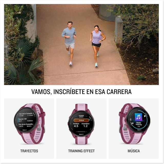 Thumbnail 3 de Garmin Forerunner 165 Music ⌚ Reloj GPS para correr y música