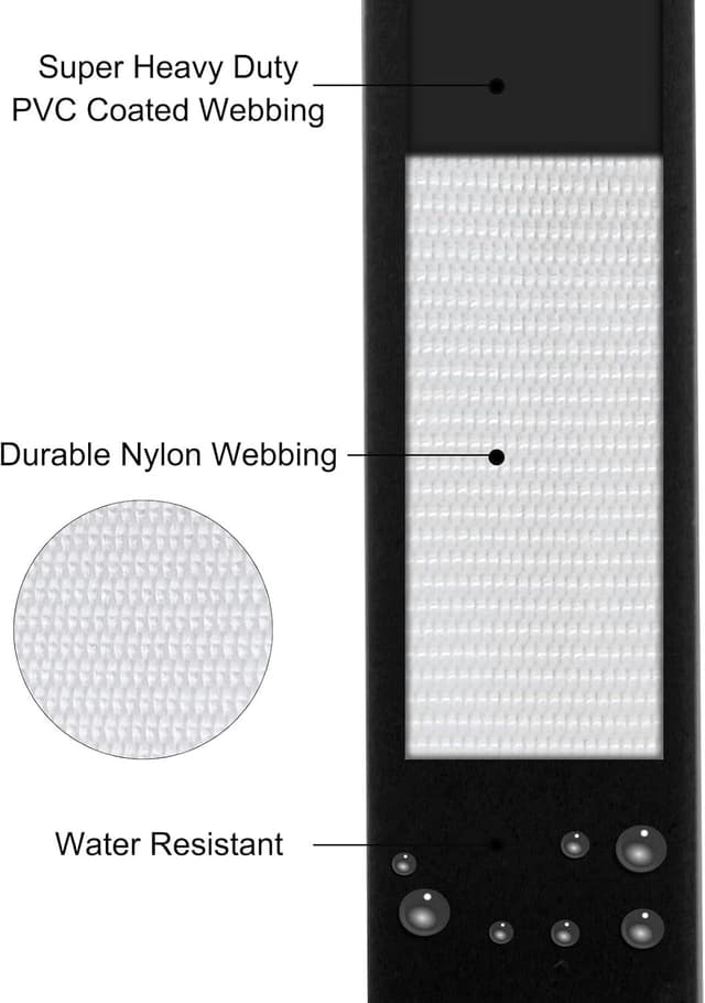 Detalle 2 de Wolfone Black 9m Long Line Lead for Recall 🐕