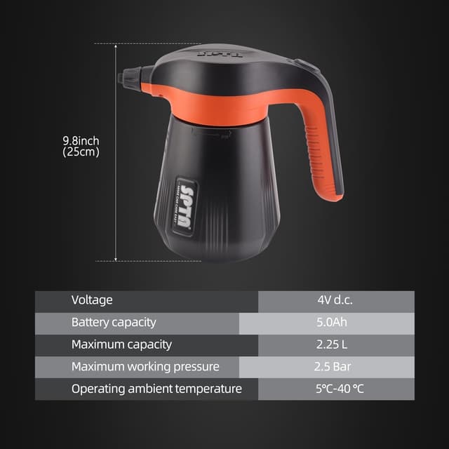 Thumbnail 1 de SPTA Pressure Foam Sprayer 2.25L — Electric Car Foam Sprayer