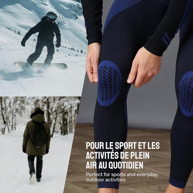 Thumbnail 5 de Ladeheid LAGI002 Caleçon thermique long homme