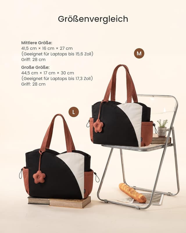 Thumbnail 4 de LOVEVOOK Shopper Tasche Damen 41,5 x 27 cm