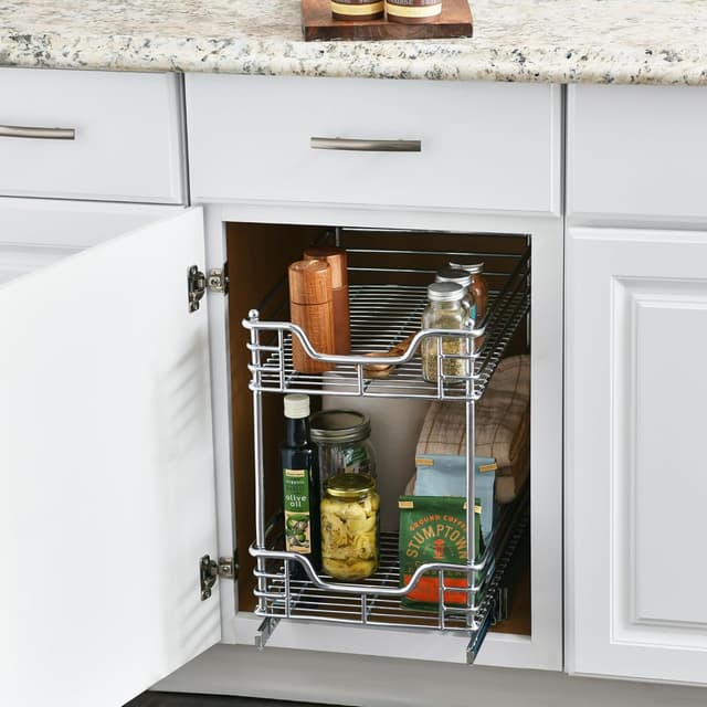 Thumbnail 2 de Household Essentials Glidez Chrome Pull-Out Organizer