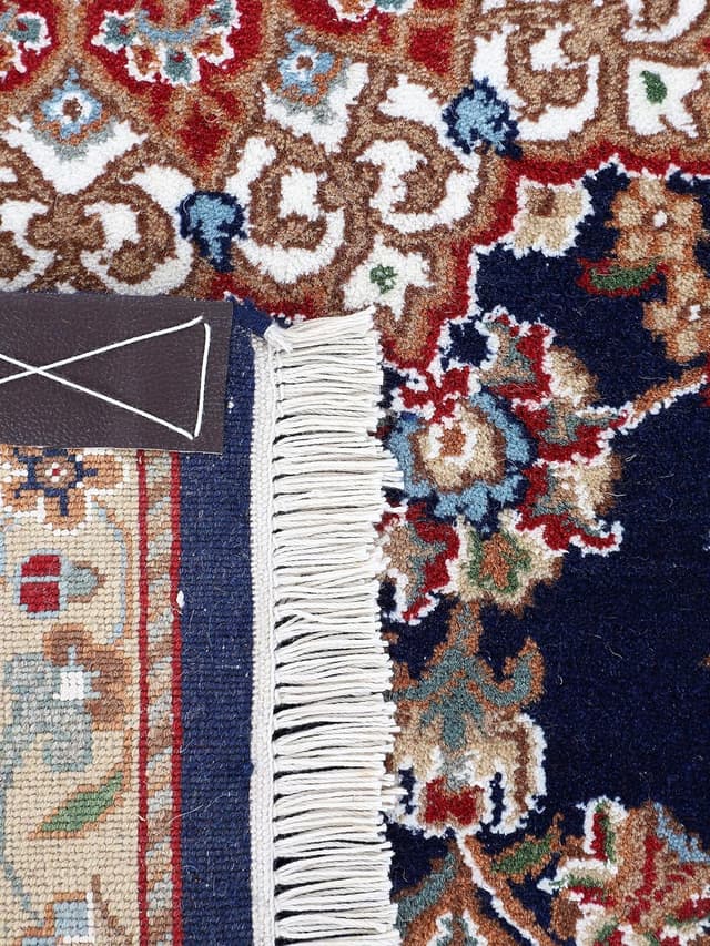 Thumbnail 9 de CarpetFine Alfombra Nain Lana Azul 120x180 cm 🧶 Moderna