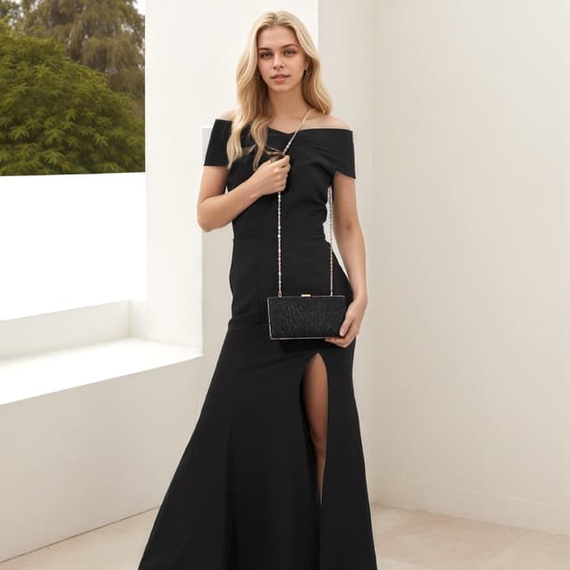 Detalle de Fecialy Clutch Handtasche 22 x 12 cm