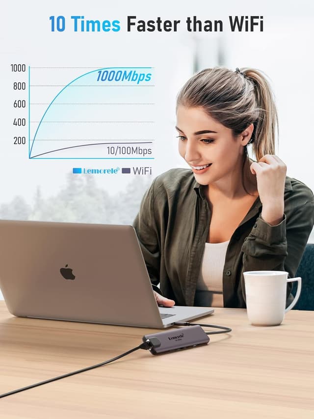 Thumbnail 3 de Lemorele Hub USB C 10-in-1 con 100W