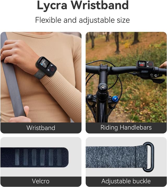 Detalle 2 de TELESIN T13 waterproof remote for GoPro — 60m range