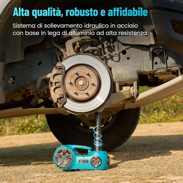 Detalle 1 de SEESII Cric Elettrico 5 T Auto 17,7 in