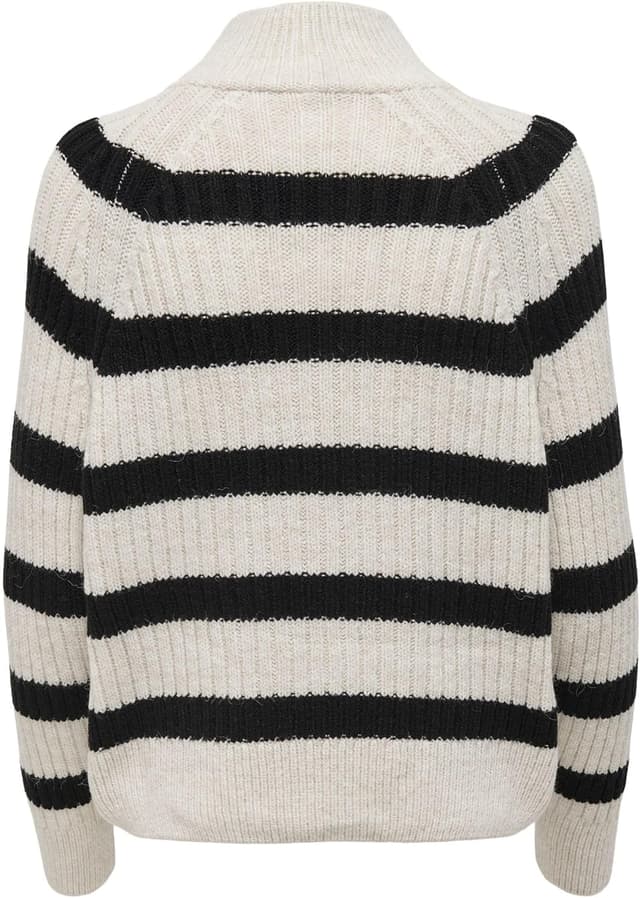 Detalle de ONLY Onlleise Freya LS Zip High Neck Jumper