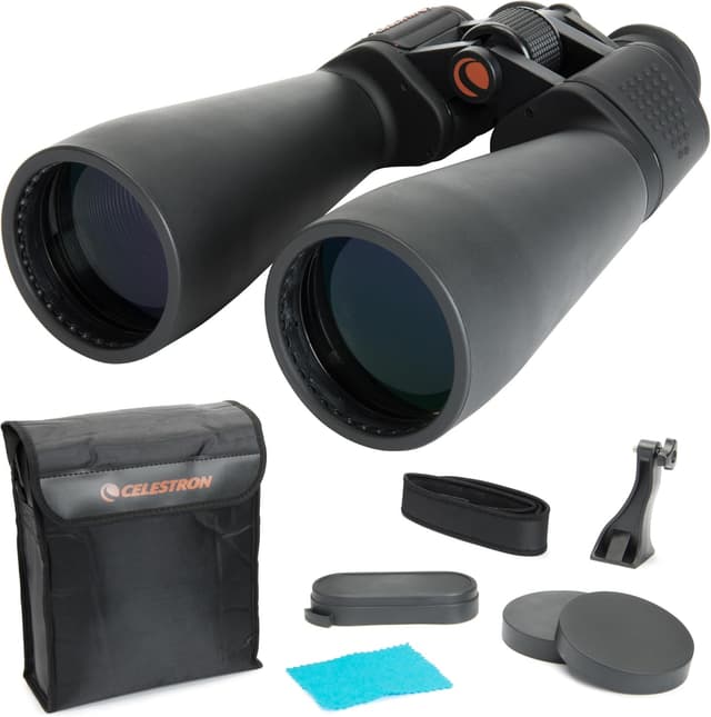 Detalle de Celestron SkyMaster 25x70mm Porro Prism Binoculars (71008) with Multi-Coated Lenses and Carry Case